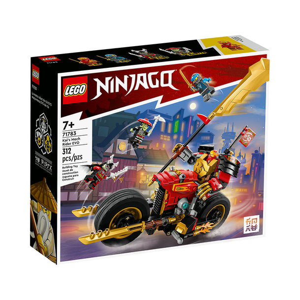 LEGO NINJAGO Kai’s Mech Rider EVO 71783 Building Toy Set (312 Pieces)