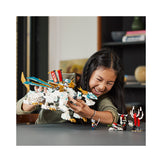 LEGO NINJAGO Zane’s Ice Dragon Creature 71786 Building Toy Set (973 Pieces)