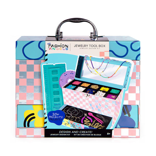 Fashion Angels Beaded Jewelry Tool Box Kit Mastermind Toys