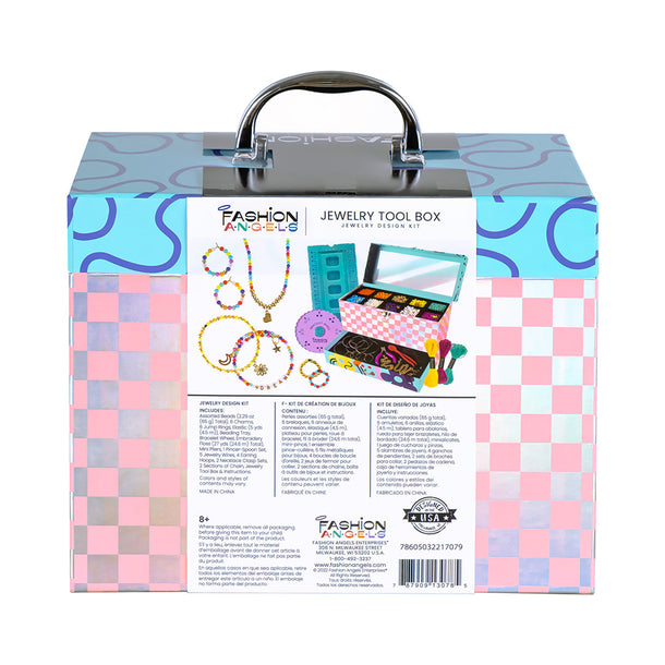 Fashion Angels Beaded Jewelry Tool Box Kit Mastermind Toys