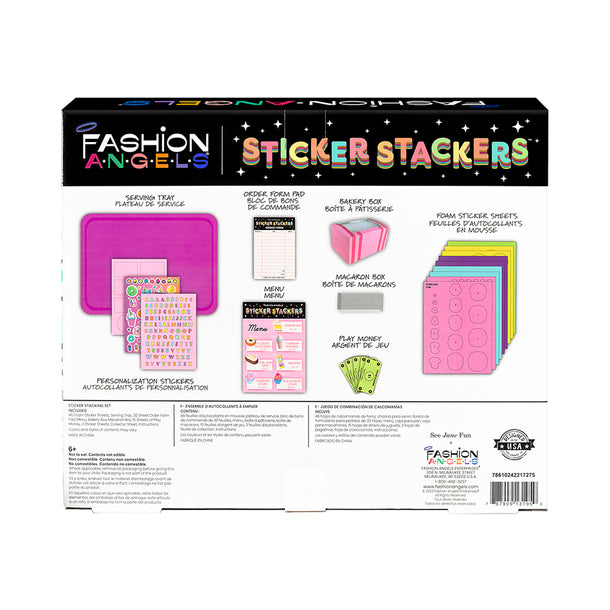 Fashion Angels STACK ATTACK Sticker Stacking System - Bakery