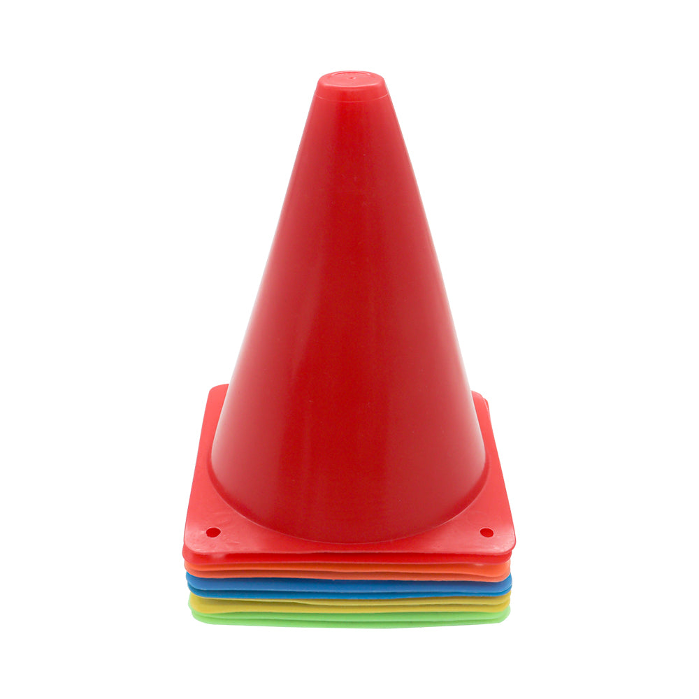 Mastermind Toys Agility Cones With Reusable Mesh Bag Set of 10
