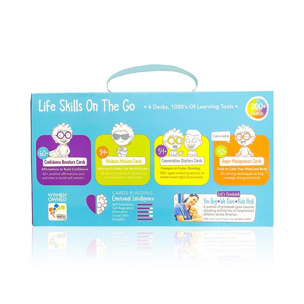Open The Joy Life Skills on the Go Card Set