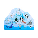 Mastermind Toys Baby Wooden Arctic Insert Puzzle