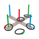 Mastermind Toys Wooden Ring Toss Set