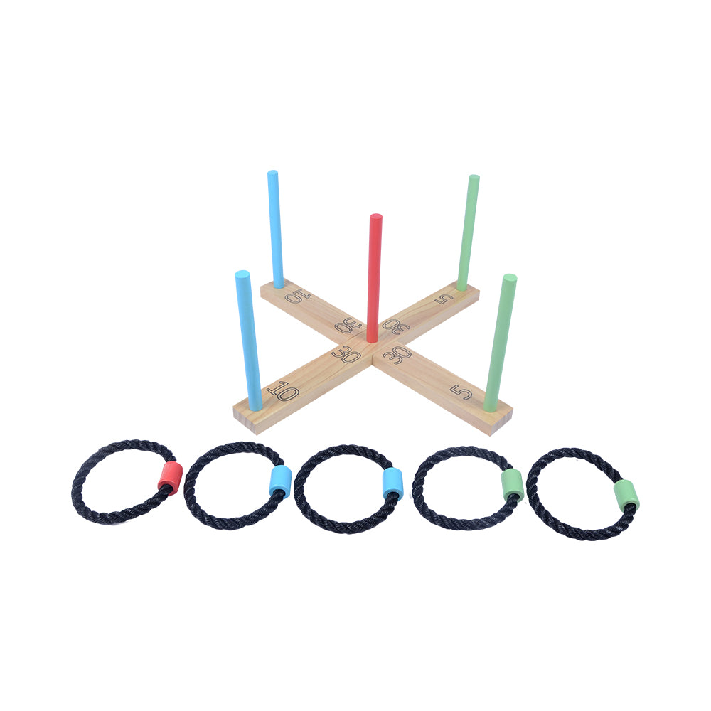 MMT Wooden Ring Toss Set