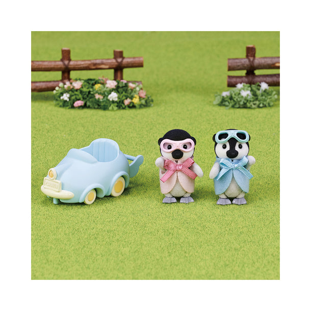 Calico Critters Penguin Babies Ride N Play