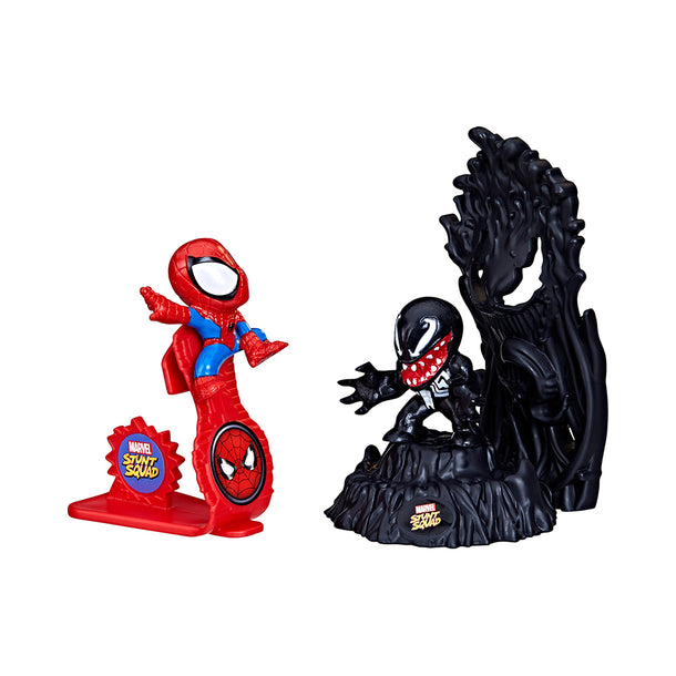 Marvel Stunt Squad Spider-Man vs. Venom Play Set
