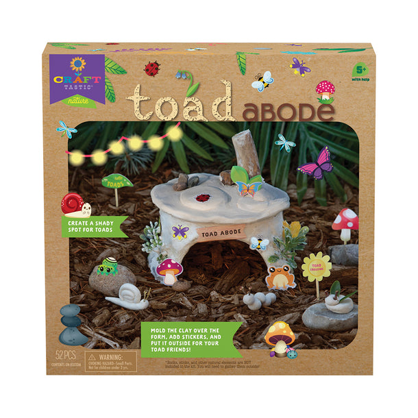 Craftastic  Nature Toad Abode