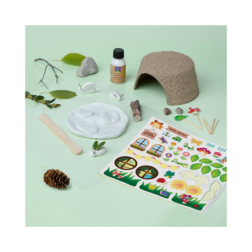 Craftastic  Nature Toad Abode
