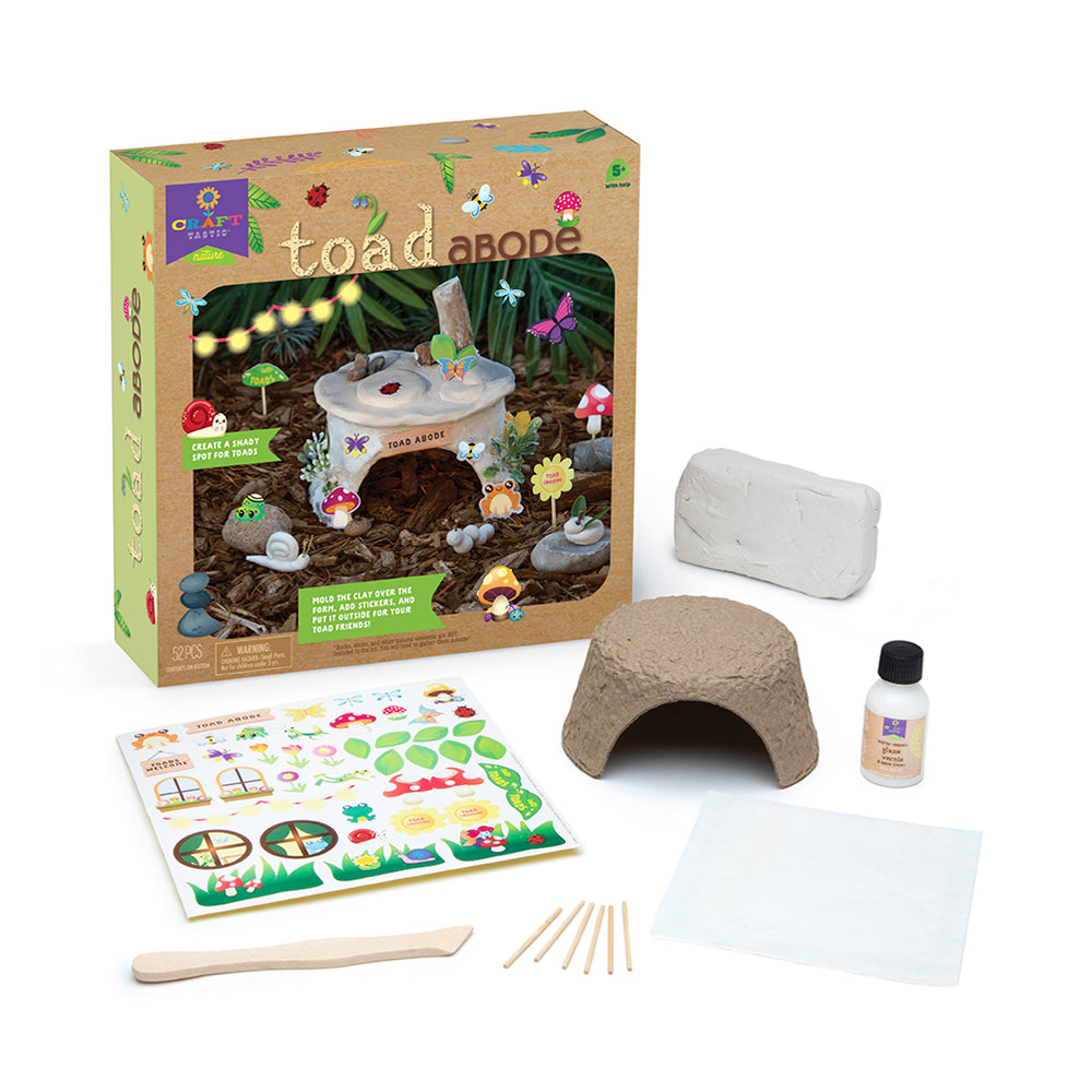 Craftastic  Nature Toad Abode