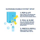 Bubble Tree 4 oz Bubble 2PK with 1L Refill Solution