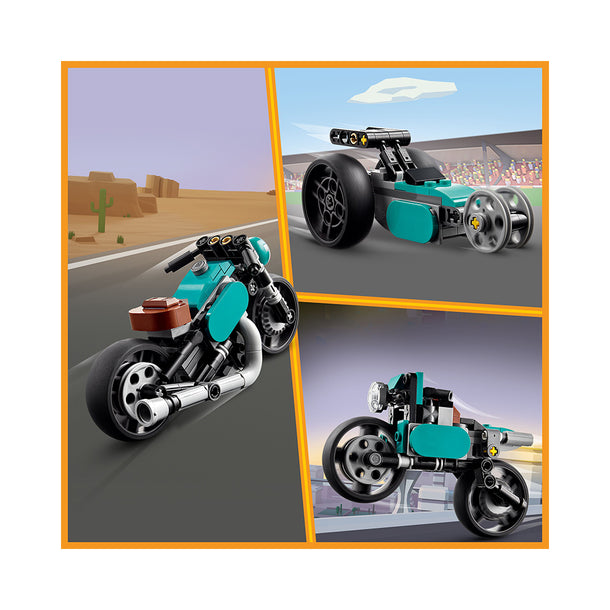 LEGO Creator Vintage Motorcycle 31135  Building Set (128 Pieces)