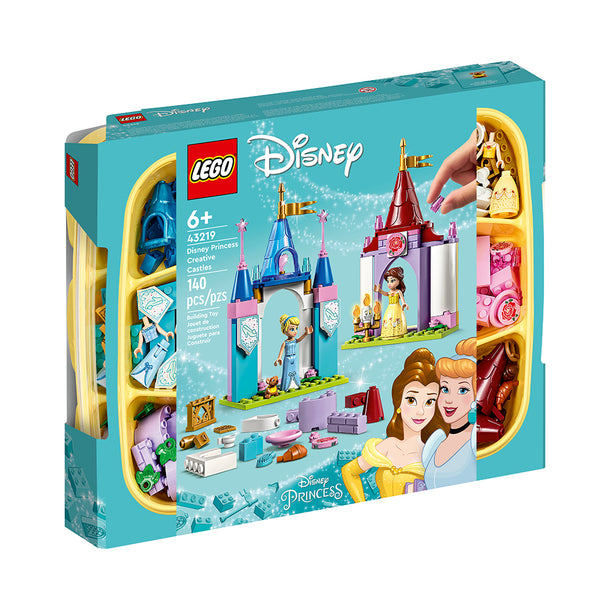 LEGO  Disney: Disney Princess Creative Castles 43219  Building Set (140 Pieces)