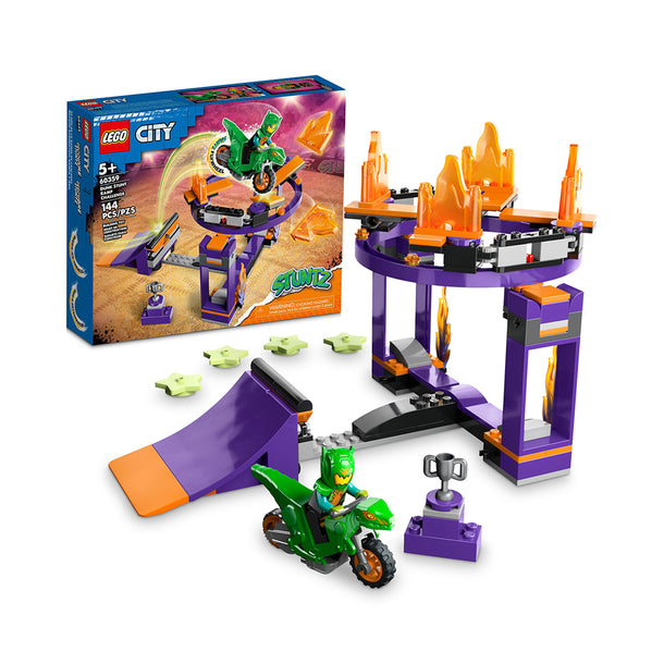 LEGO City Dunk Stunt Ramp Challenge 60359  Building Set (144 Pieces)