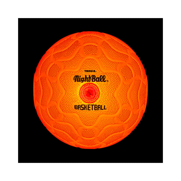 Tangle NightBall LED Basketball Orange