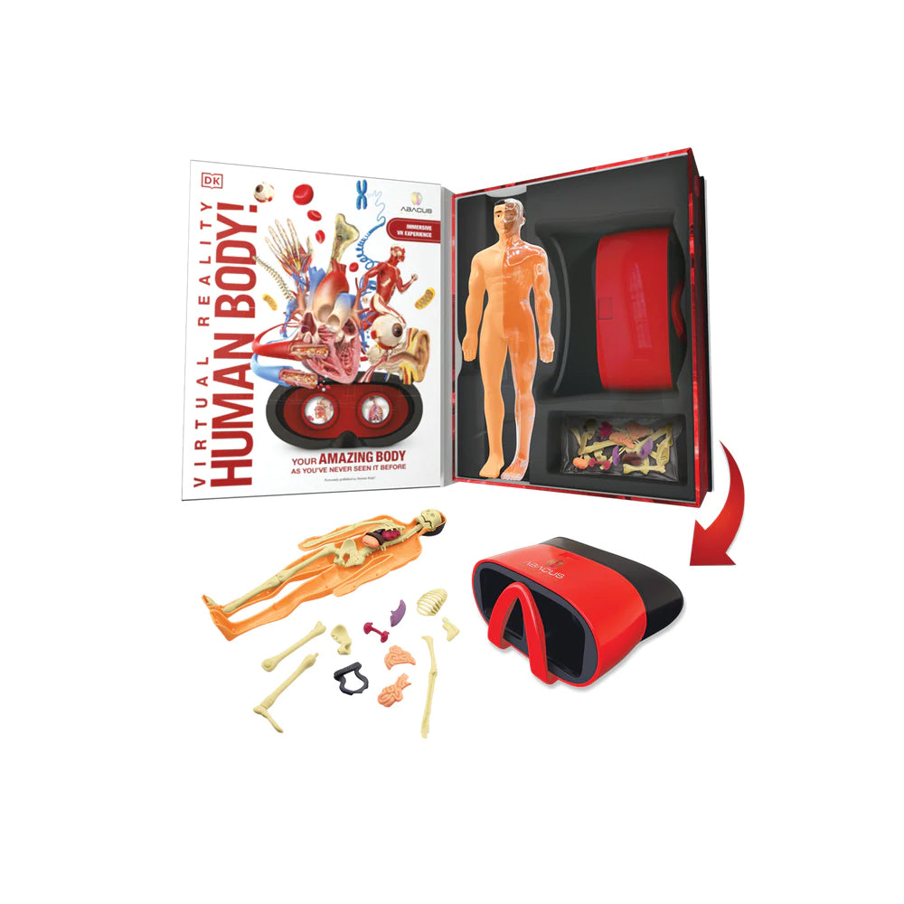 Human Body! VR Discovery Gift Box with DK Book