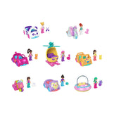 Polly Pocket Micro Doll With Die-Cast Vehicle And Mini Pet, Travel Toys