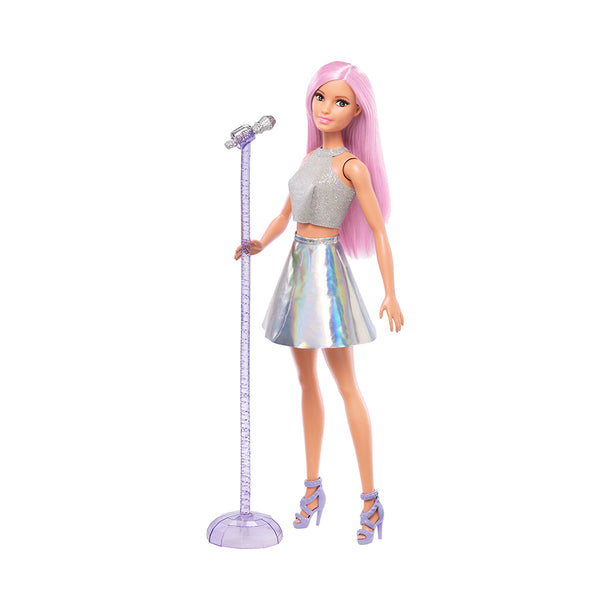 Barbie Pop Star Doll With Microphone