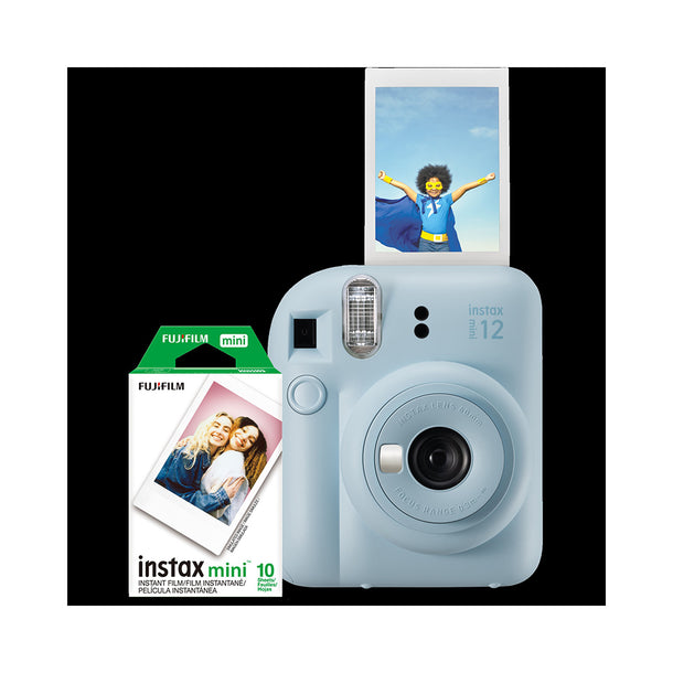 Instax Mini 12 Camera with Film - Sky Blue