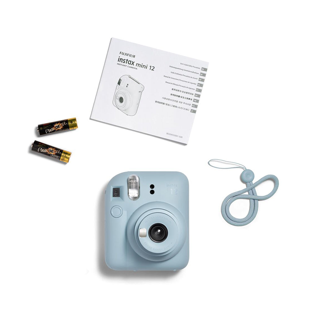 Instax Mini 12 Camera with Film - Sky Blue