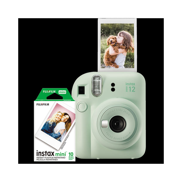 Instax Mini 12 Camera with Film - Mint Green