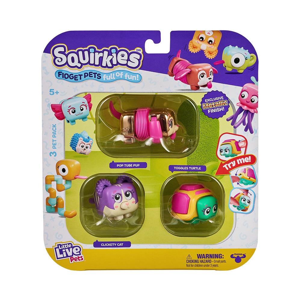 Little Live Pets Squirkies S1 3PK