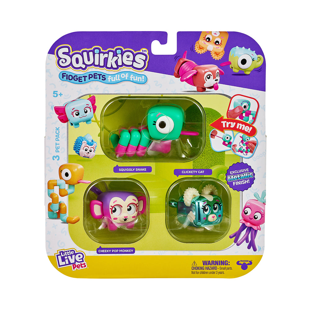 Little Live Pets Squirkies S1 3PK
