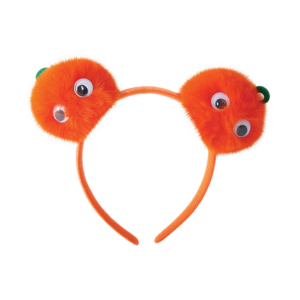 Mastermind Toys Pom Pom Headband Pumpkin