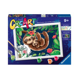 CreArt Sweet Sloth Painting by Numbers