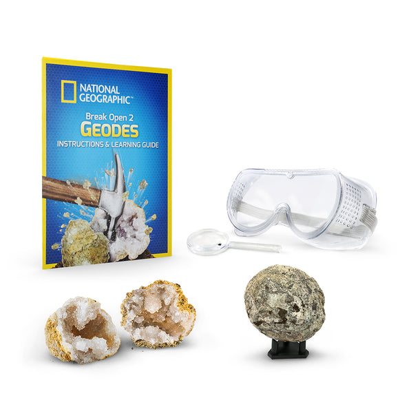 National Geographic Break Your Own Geode - 2pc