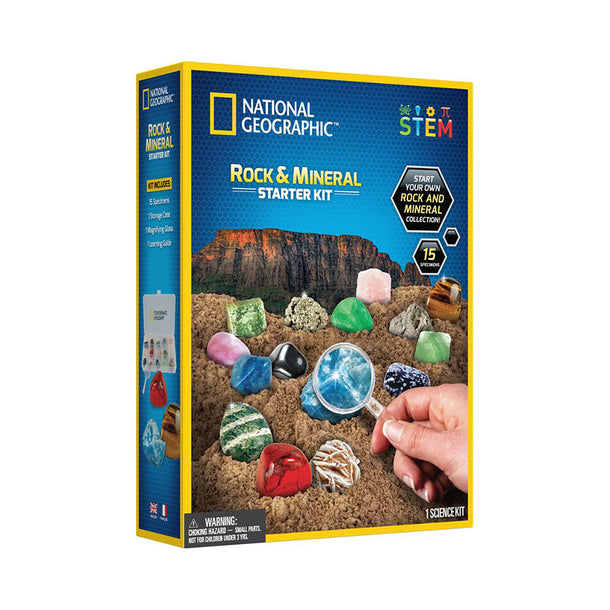 National Geographic Rock + Mineral Starter Kit