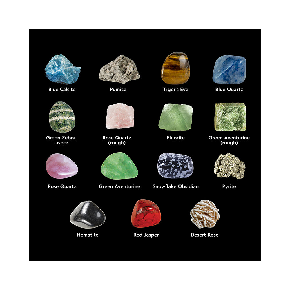 National Geographic Rocks & Mineral Starter Kit 10 Specimens NEW