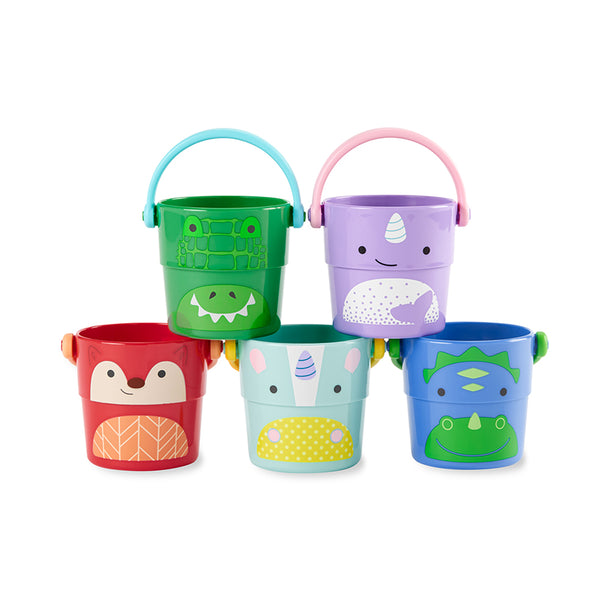 Zoo Stack & Pour Buckets - New Characters