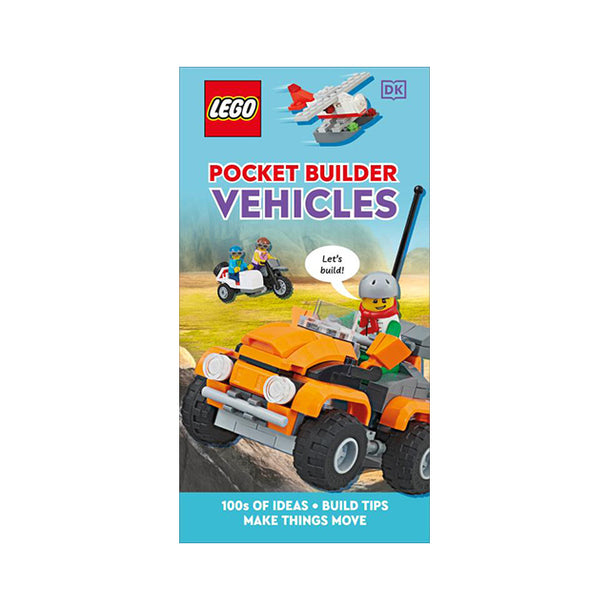 LEGO Pocket Builder Vehicles Make Things Move Book