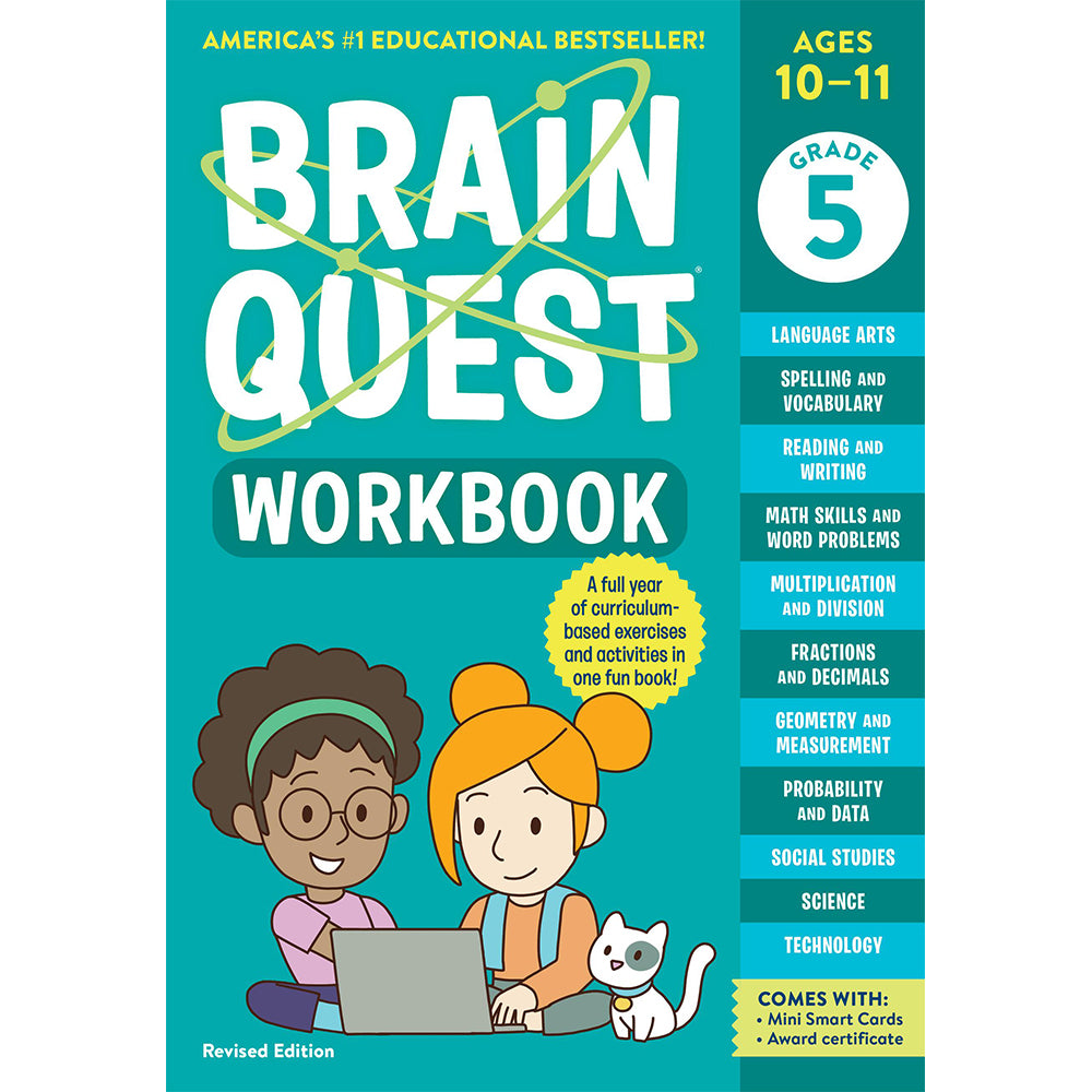 Brain Quest Workbook: 5th Grade Revised Edition