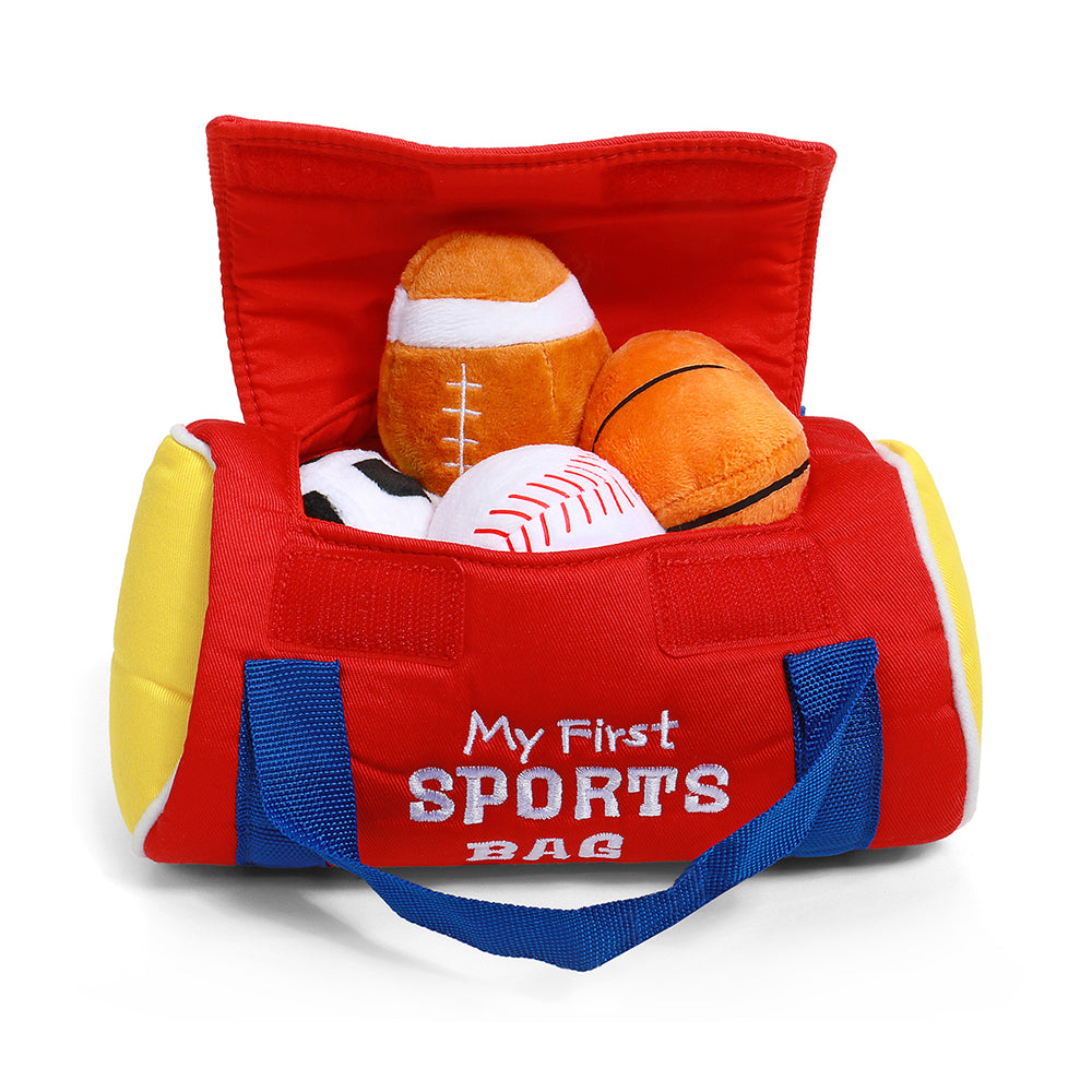 GUND My First Sports Bag Plush Playset