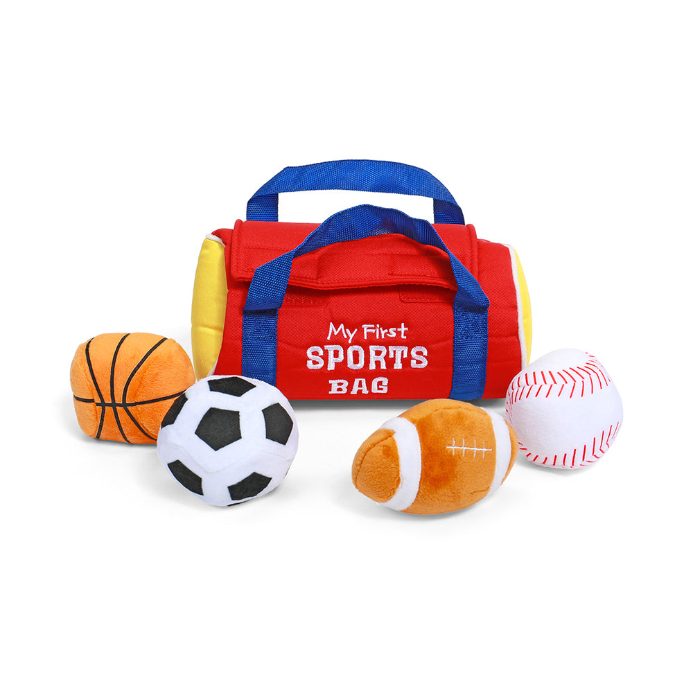 GUND My First Sports Bag Plush Playset