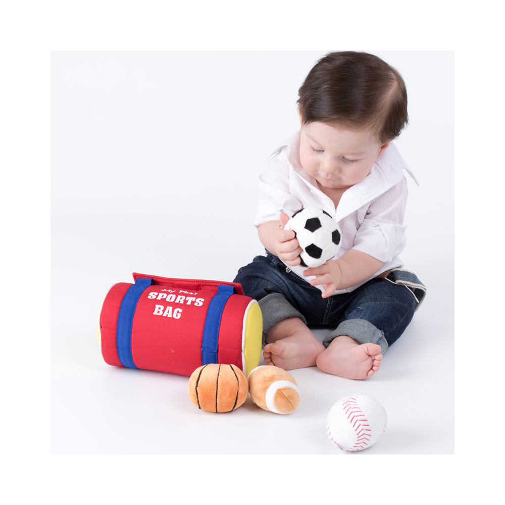 GUND My First Sports Bag Plush Playset