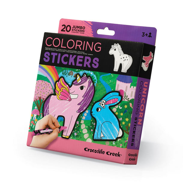 Crocodile Creek Unicorn Coloring Stickers
