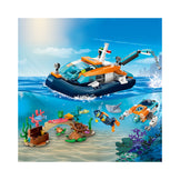 LEGO City Explorer Diving Boat 60377 Building Toy Set (182 Pieces)