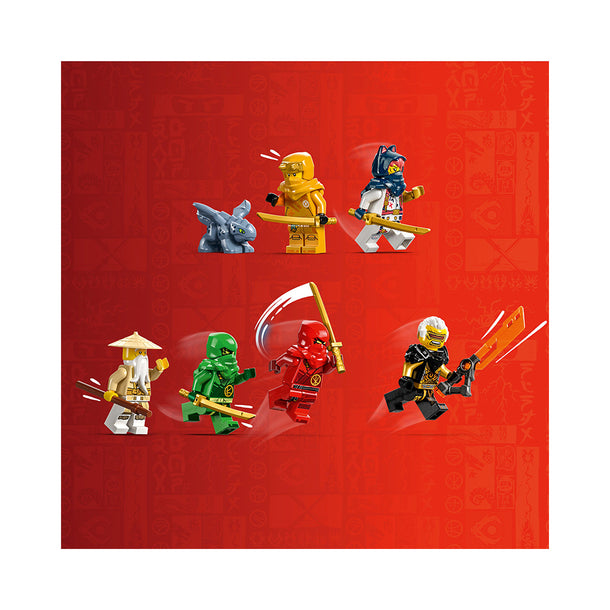 LEGO NINJAGO Destiny’s Bounty – Race Against Time 71797 Building Toy Set (1,739 Pcs)