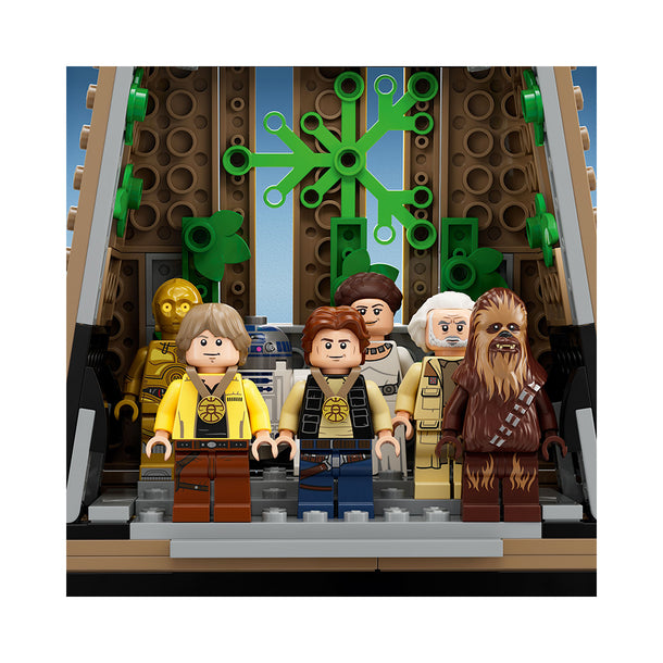 LEGO Star Wars Yavin 4 Rebel Base 75365 Building Toy Set (1,067 Pieces)