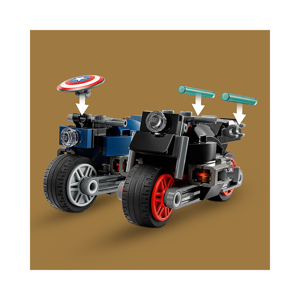 Captain America Bike Lego LEGO Marvel Avengers Battle Sets