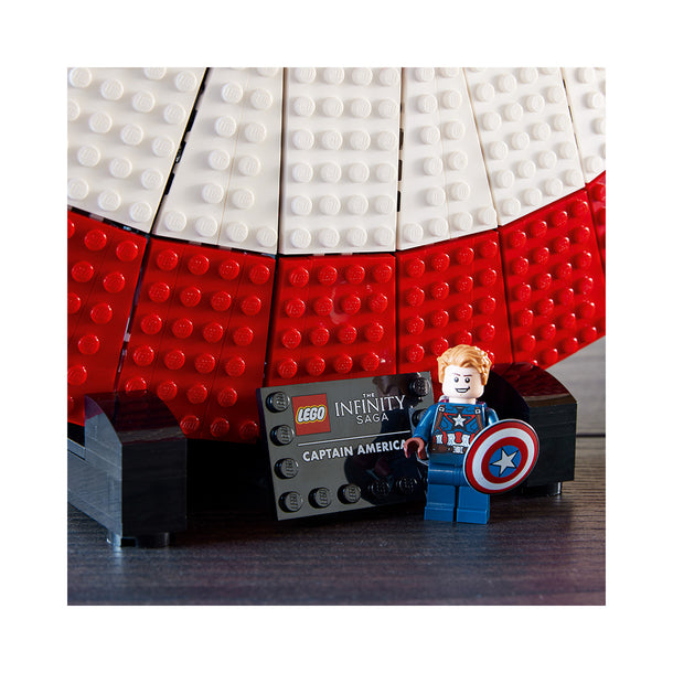 LEGO Marvel Captain America’s Shield 76262 Building Kit (3,128 Pieces ...