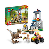 Lego Jurassic Park Velociraptor Escape 76957 Building Set (137 Pieces)