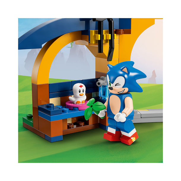 LEGO Sonic the Hedgehog Tails’ Workshop and Tornado Plane 76991 (376 Pieces)
