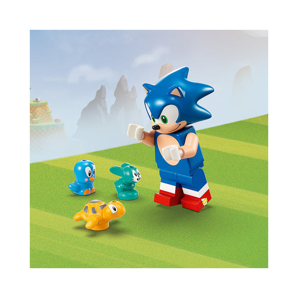 LEGO Sonic the Hedgehog Sonic vs. Dr. Eggman’s Death Egg Robot 76993 (615 Pieces)