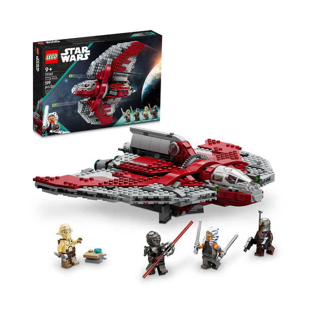 LEGO Star Wars Ahsoka Tano’s T-6 Jedi Shuttle Building Toy Set 75362