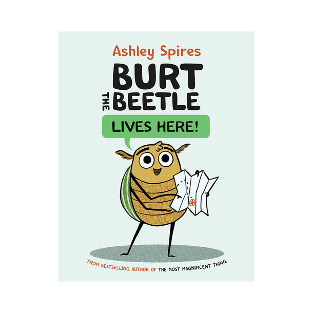Burt the Beetle Lives Here! Book